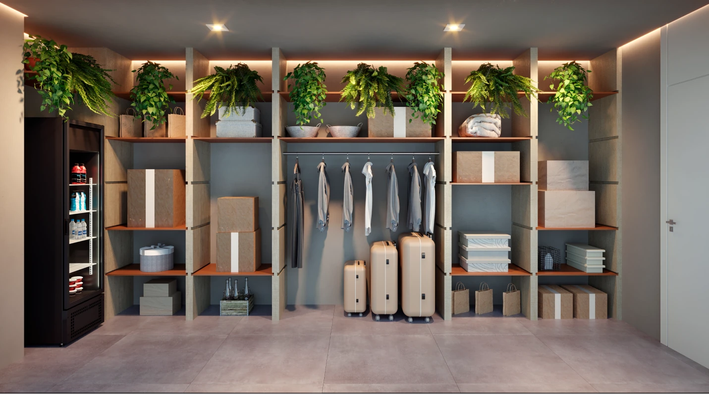 PERSPECTIVA ILUSTRADA DO ESPAÇO DELIVERY